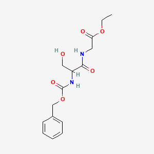 molecular formula C15H20N2O6 B7783164 Z-Ser-gly-oet 