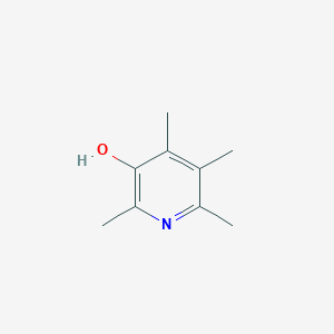 molecular formula C9H13NO B7783251 2,4,5,6-Tetramethylpyridin-3-ol 