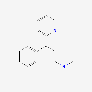 molecular formula C16H20N2 B7783254 Pheniramine CAS No. 155683-10-6