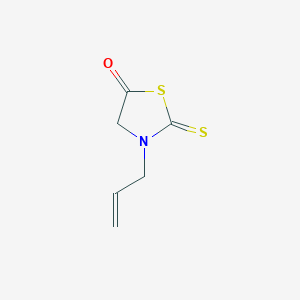 molecular formula C6H7NOS2 B7783276 3-(Prop-2-en-1-yl)-2-thioxo-1,3-thiazolidin-5-one 