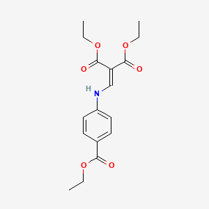 Diethyl 2-((4-(ethoxycarbonyl)phenylamino)methylene)malonate