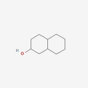 molecular formula C10H18O B7783788 2-Naphthalenol, decahydro- CAS No. 1424-37-9
