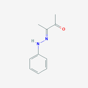 molecular formula C10H12N2O B077838 3-(Phenylhydrazono)-2-butanone CAS No. 13732-32-6
