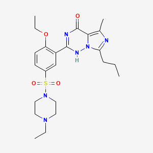 molecular formula C23H32N6O4S B7783947 CID 110634 