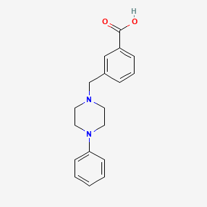 3-((4-Phenylpiperazin-1-yl)methyl)benzoic acid