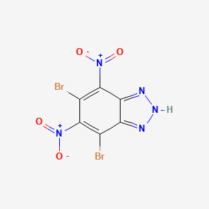 5,7-Dibromo-4,6-dinitro-1H-1,2,3-benzotriazole