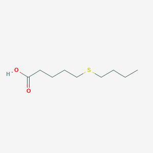 molecular formula C9H18O2S B7784124 5-(Butylsulfanyl)pentanoic acid 