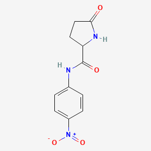 molecular formula C11H11N3O4 B7784129 Pyr-pna 