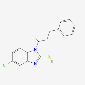 molecular formula C17H17ClN2S B7784219 CID 624891 