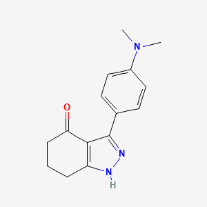 Indazol-4-one, 3-(4-dimethylaminophenyl)-1,5,6,7-tetrahydro-
