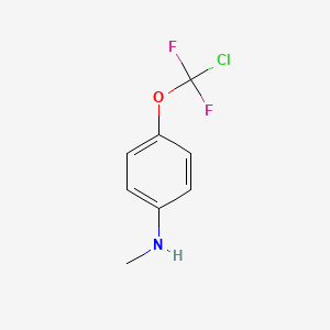 [4-(Chlorodifluoromethoxy)phenyl]methylamine