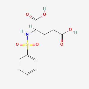 N-(Phenylsulfonyl)glutamic acid