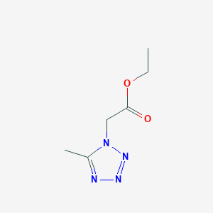 molecular formula C6H10N4O2 B7784432 Ethyl 2-(5-methyltetrazol-1-yl)acetate CAS No. 81548-02-9
