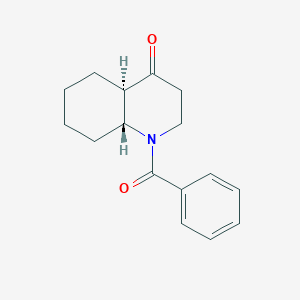 molecular formula C16H19NO2 B7784520 (trans)-1-benzoyloctahydroquinolin-4(1H)-one CAS No. 2068137-93-7