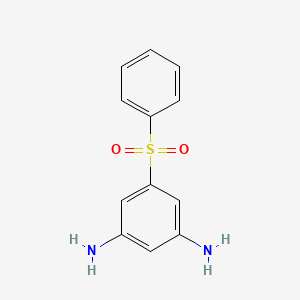 molecular formula C12H12N2O2S B7784551 5-(Phenylsulfonyl)benzene-1,3-diamine CAS No. 245652-65-7