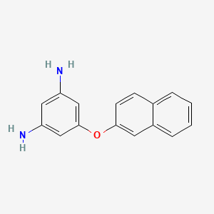 molecular formula C16H14N2O B7784553 5-(2-Naphthyloxy)benzene-1,3-diamine CAS No. 883291-49-4