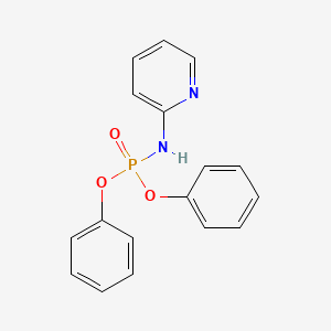 Diphenyl pyridin-2-ylphosphoramidate