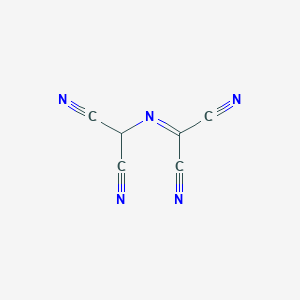 molecular formula C6HN5 B7784650 2-[(Dicyanomethylene)amino]malononitrile 