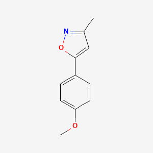 5-(4-Methoxyphenyl)-3-methylisoxazole