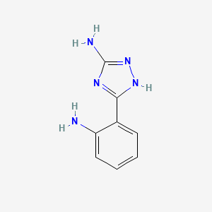 3-(2-aminophenyl)-1H-1,2,4-triazol-5-amine