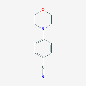molecular formula C11H12N2O B077849 4-吗啉基苯甲腈 CAS No. 10282-31-2
