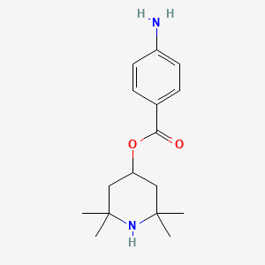 2,2,6,6-Tetramethyl-4-piperidyl 4-aminobenzoate