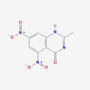molecular formula C9H6N4O5 B7785039 CID 5200382 
