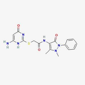 molecular formula C17H18N6O3S B7785165 CID 3263776 