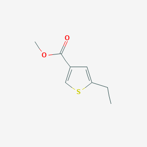 molecular formula C8H10O2S B7785317 Methyl 5-ethylthiophene-3-carboxylate CAS No. 938006-77-0