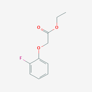 molecular formula C10H11FO3 B7785425 Ethyl 2-(2-fluorophenoxy)acetate 