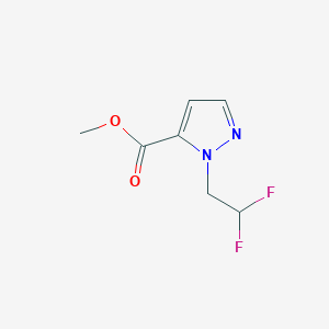 methyl 1-(2,2-difluoroethyl)-1H-pyrazole-5-carboxylate