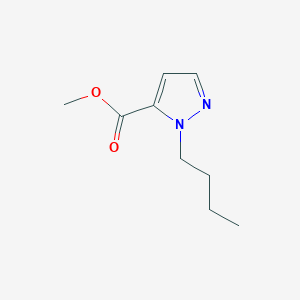 molecular formula C9H14N2O2 B7785463 methyl 1-butyl-1H-pyrazole-5-carboxylate 