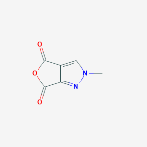molecular formula C6H4N2O3 B7785473 2-methyl-4H-furo[3,4-c]pyrazole-4,6(2H)-dione 
