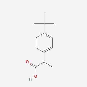 molecular formula C13H18O2 B7785647 2-(4-叔丁基苯基)丙酸 