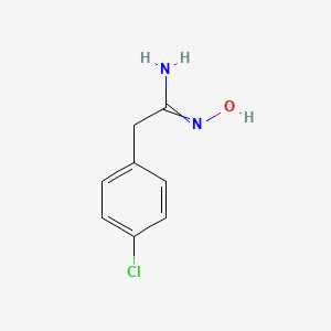 molecular formula C8H9ClN2O B7785687 (4-氯苯基)乙酰胺肟 CAS No. 925252-84-2