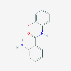 2-amino-N-(2-fluorophenyl)benzamide