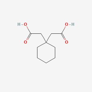 molecular formula C10H16O4 B7785736 1,1-Cyclohexanediacetic acid CAS No. 152848-09-4