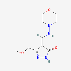 molecular formula C10H16N4O3 B7785789 CID 5706890 