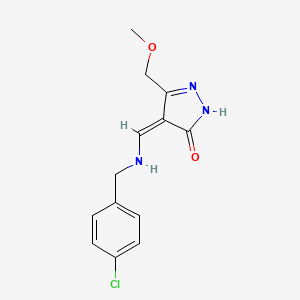molecular formula C13H14ClN3O2 B7785801 CID 5706895 