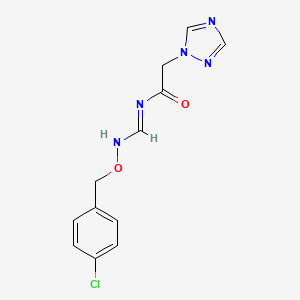 molecular formula C12H12ClN5O2 B7785815 CID 2764823 