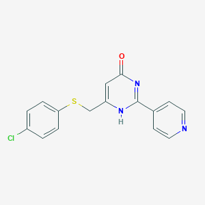 molecular formula C16H12ClN3OS B7785840 CID 1475390 