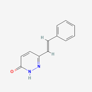 molecular formula C12H10N2O B7785849 6-Styryl-3-pyridazinol CAS No. 87563-68-6