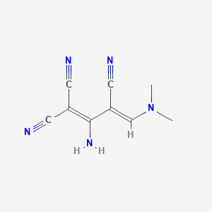 2-Amino-4-(dimethylamino)-1,3-butadiene-1,1,3-tricarbonitrile