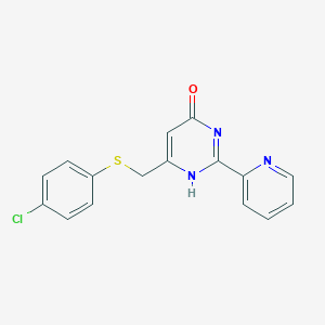 molecular formula C16H12ClN3OS B7785921 CID 1475395 