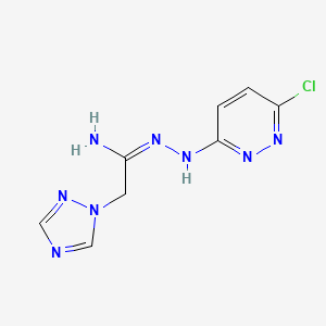 molecular formula C8H9ClN8 B7785965 CID 5707386 