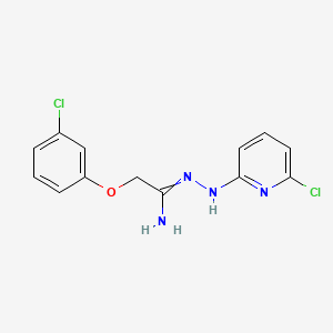 molecular formula C13H12Cl2N4O B7785982 CID 2766555 