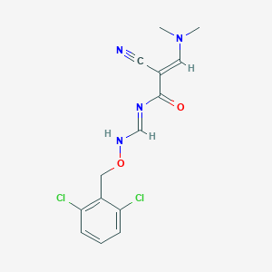 molecular formula C14H14Cl2N4O2 B7786001 CID 2764996 