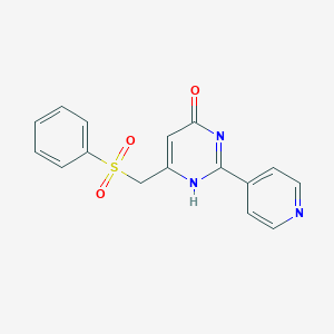 molecular formula C16H13N3O3S B7786016 CID 1475400 