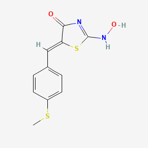 molecular formula C11H10N2O2S2 B7786020 CID 5707292 