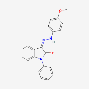 molecular formula C21H17N3O2 B7786050 CID 9581842 